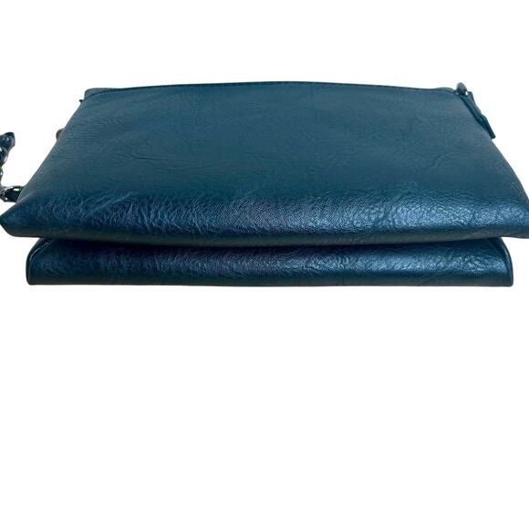 Sam & Hadley Black Shoulder Bag Chain Shoulder Strap Purse - Picture 4 of 9